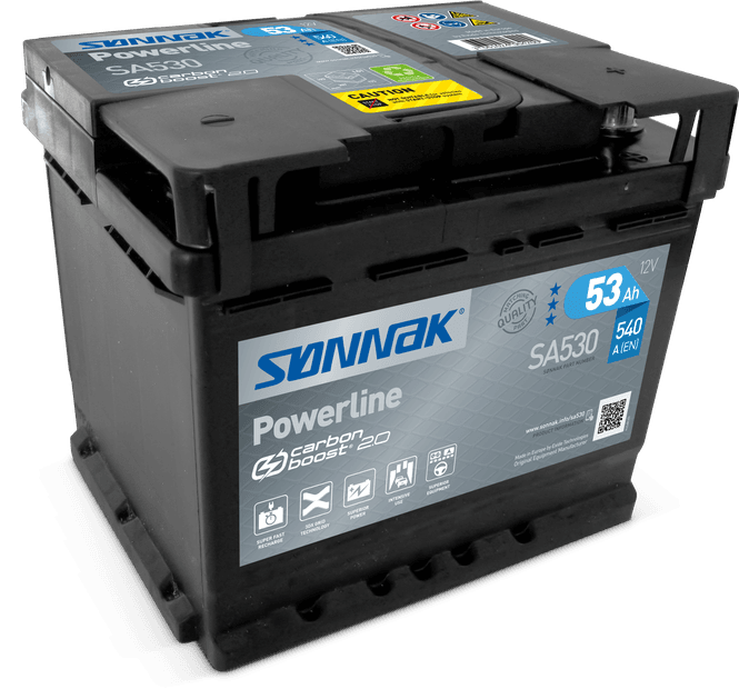 Hovedbilde Sønnak Powerline SA530 53Ah