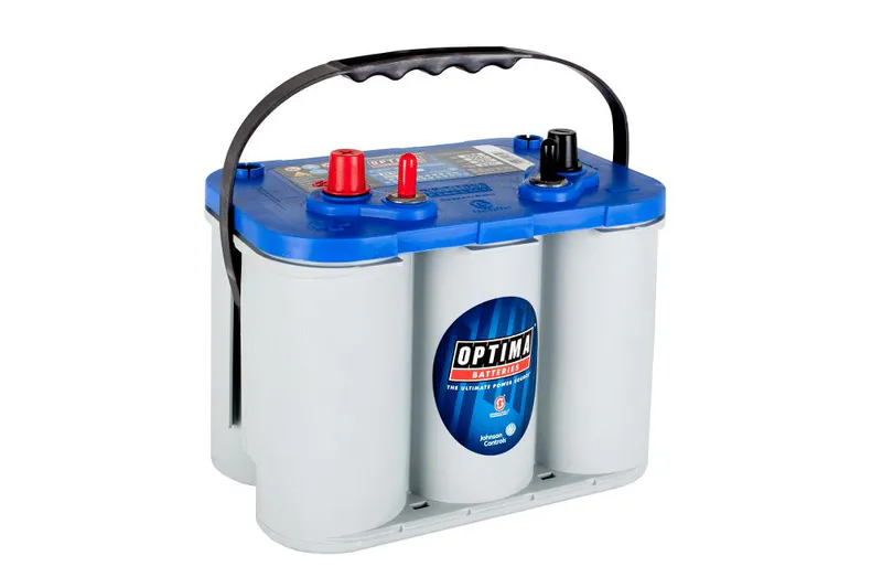Optima BlueTop AGM DC 4.2L 12V 55Ah start og forbruksbatteri