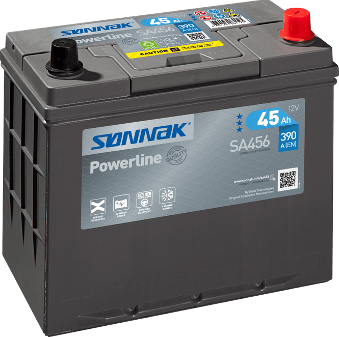 Hovedbilde Sønnak Powerline SA456 45Ah