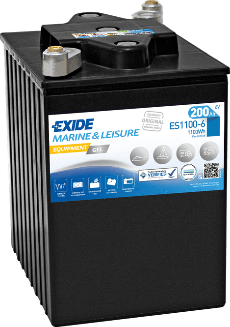 Hovedbilde EXIDE Equipment GEL ES1100-6 ...