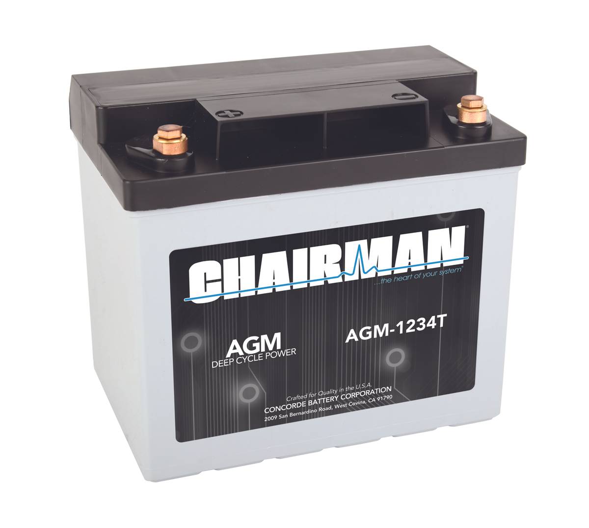 Chairman AGM-1234T 12V 33AH