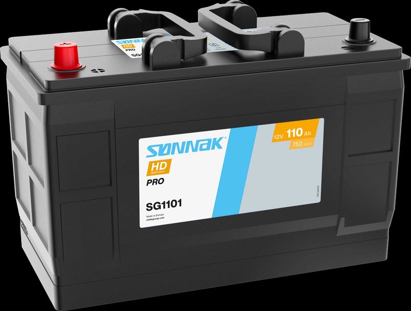 Sønnak StartPRO SG1101 110Ah Kaldstartstrøm 750 EN CCA