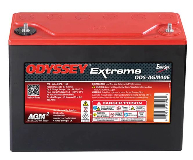 Hovedbilde ODYSSEY Extreme AGM ...