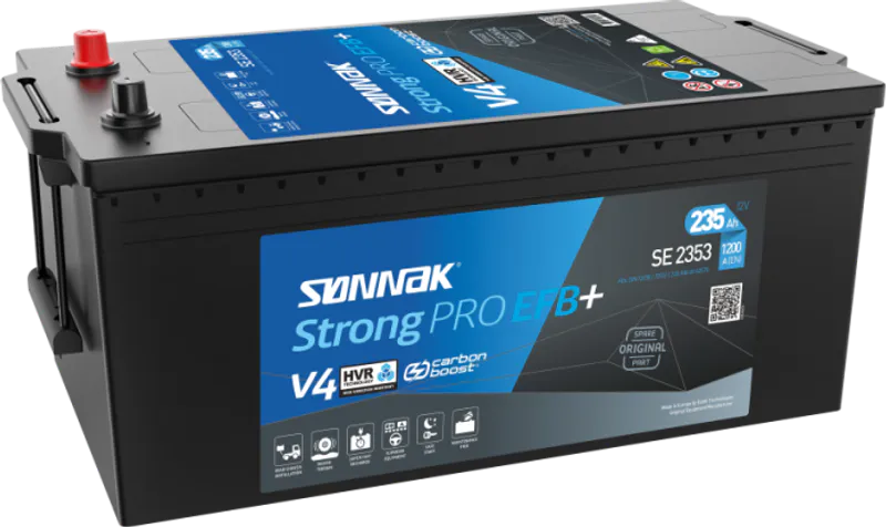 SE2353 SØNNAK STRONGPRO HVR 235Ah. KALDSTARTSTRØM A (EN) 1150